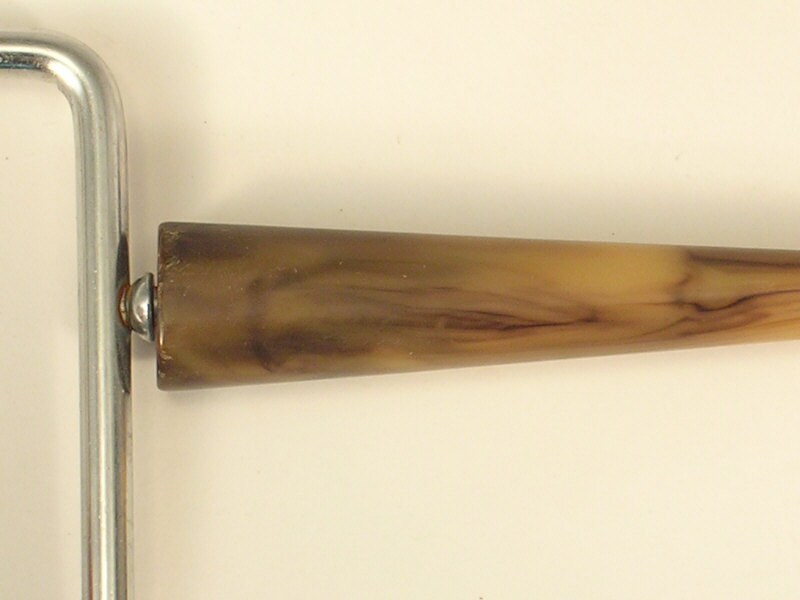 Bakelite Handle Cheese Slicer in Brown and Tan Tones Etsy