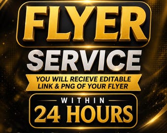 I will create a custom flyer for your business