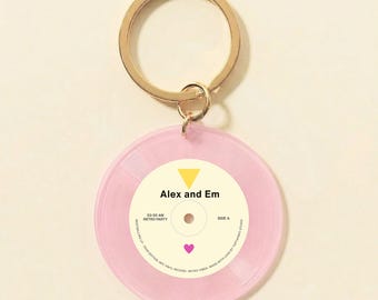 Mini disque vinyle personnalisé avec NFC, liste de lecture d'albums personnalisés, vinyle bleu/vert/ambre/violet