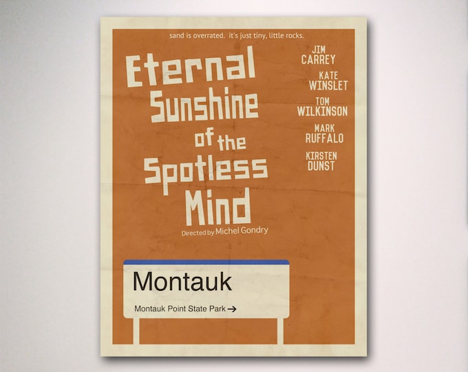 Eternal Sunshine of the Spotless Mind Minimalist Movie Poster - Etsy
