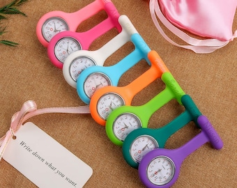 Custom Engraved Medical Pocket Watch for Student Nurse Graduation