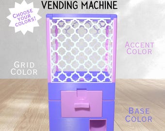 3D Printed Regular Size Capsule Dispenser GachaPop Machine