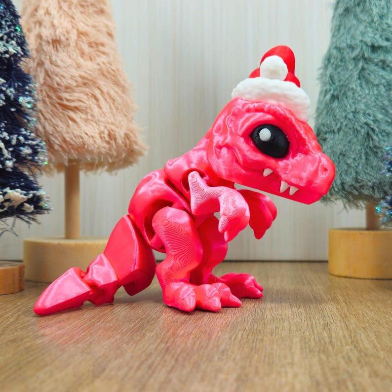 3D Printed Articulated Christmas Santasaurus T rex Desk Pet Etsy 3d-printed-articulated-christmas-santasaurus-t-rex-desk-pet-etsy