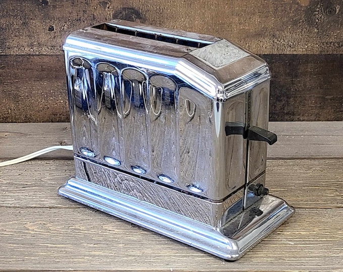 Vintage Art Deco Toaster. Etsy