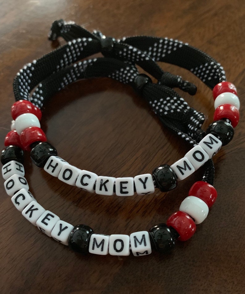 Adjustable Hockey Lace Bracelet / Hockey Skate Lace / Hockey Etsy