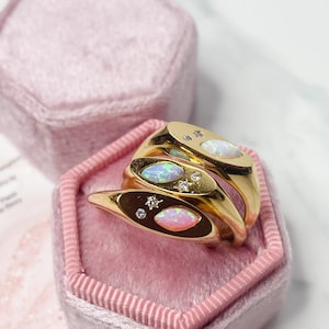 Saturn Signet Stack Rings. Solar System Charm Rings. Stars and Moon rings. Planet Rings. Moon Rings.