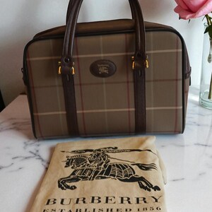 Burberry Boston Bag - Etsy