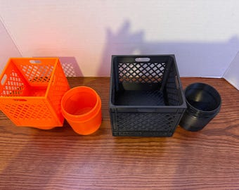 Half Gallon Cup Holder W/ Storage Digital File