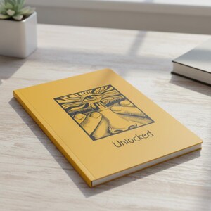 Unlocked Third Eye Journal | Manifestation Notebook, Spiritual Growth, Esoteric Diary