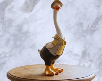 Resin Duck Statue - Charming Handmade Garden Decor