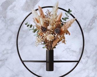 Ins Wind Wall Decoration, Modern Black Frame with Artificial Fern