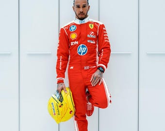Charles Leclerc Inspired Kart Racing Suit – Customizable Motorsport Apparel