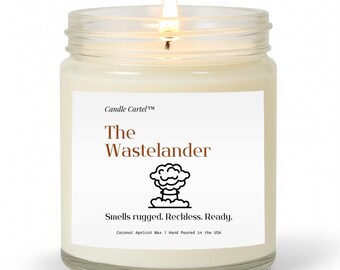 Wastelander Candle – Desert Sage Scent, Coconut Apricot Wax