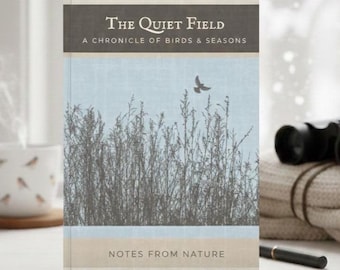 Bird Diary Field Notebook Bird Watching Journal Birdwatcher Gift Illustrated Birding Nature Observation Log Wildlife Recording Diary Book