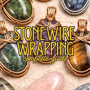 Tutorial sull'avvolgimento del filo di pietra - Guida passo passo per principianti (download digitale)