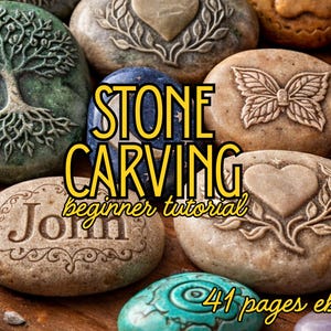 Beginner Stone Carving Guide, DIY Projects (PDF)