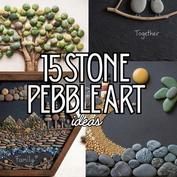 Pebble Art - Etsy