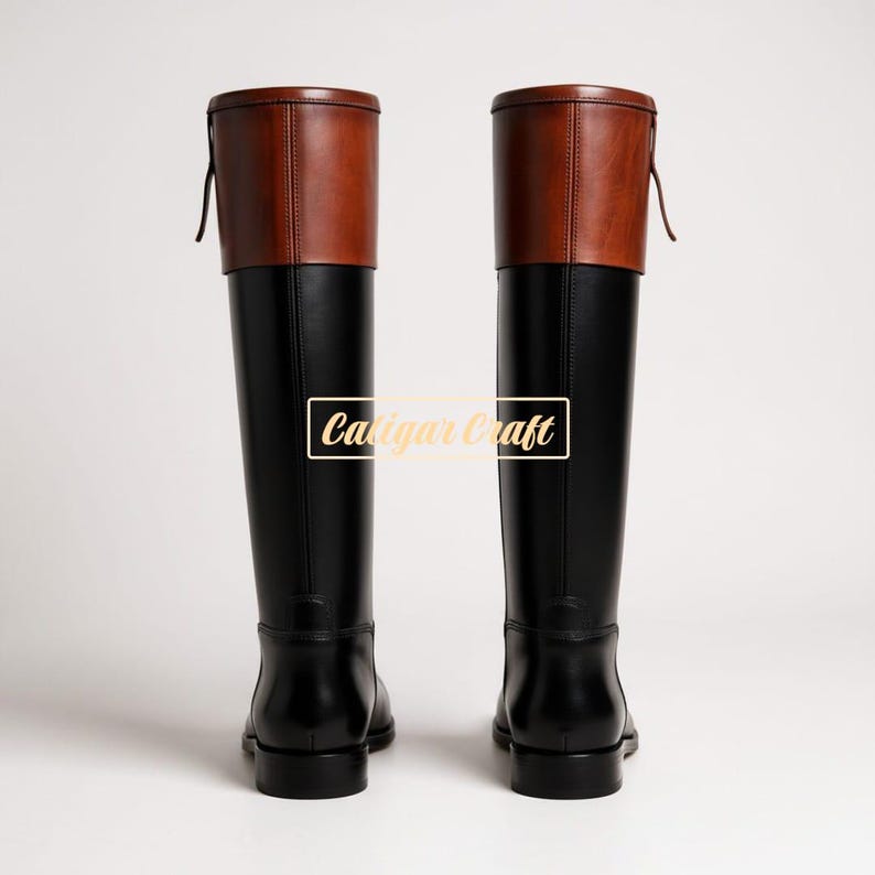 Men’s Tall Leather Polo Horse Boots | Handmade Equestrian Footwear ...