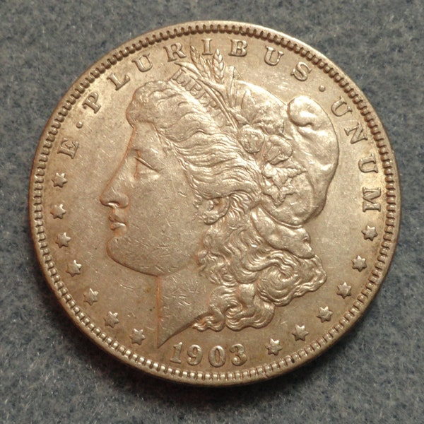 1903-P Morgan Silberdollar-besser Datum.