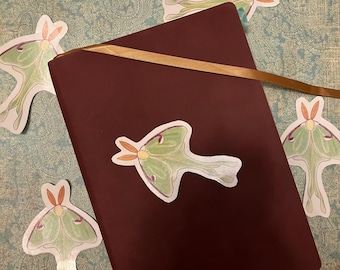 Luna Moth Sticker