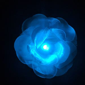 100 Color Changing LED Flowers: Party Decor Favors