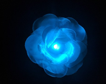 100 Color Changing LED Flowers: Party Decor Favors