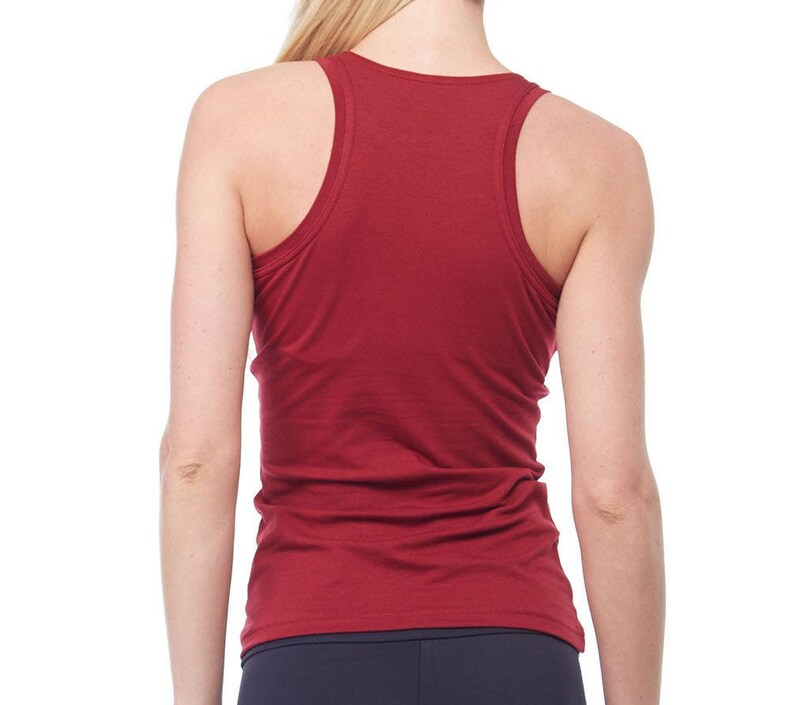 SALE Womens HIGH NECK Tank Shell Tank Office Wear Tank W Bra Yoga Tank
