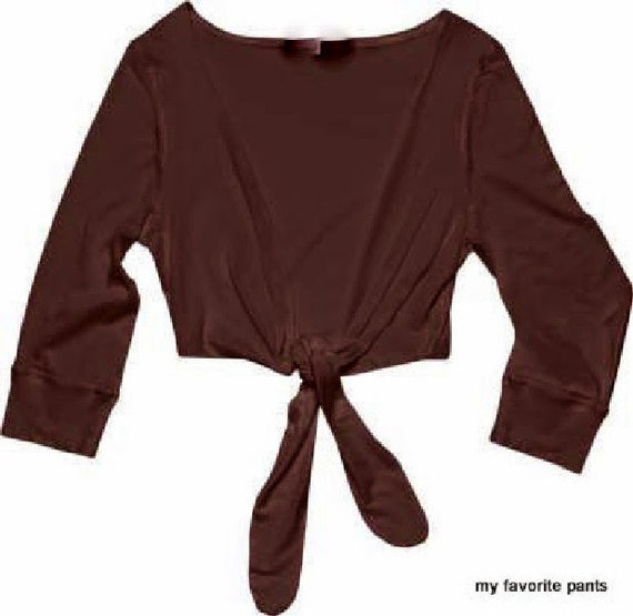 wrap around yoga top