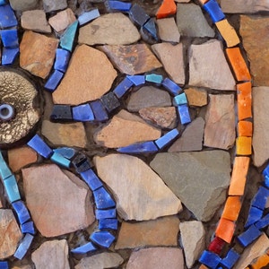 Mosaic Artwork Mosaic mandala Bring the Mediterranean Sea to your home. image 2