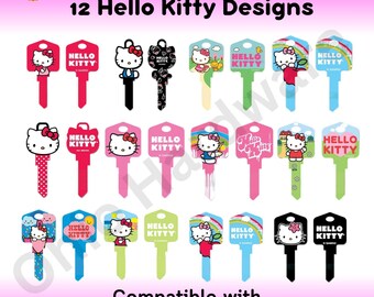 Hello Kitty Key – Cute House Key Blanks – KW1 & SC1 – Multiple