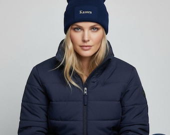 Cappello Basic. Prodotti realizzati con materiali sostenibili. Regalo per lei e per lui. Ideale per l'inverno.