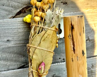 Aura Energy Ritual-bundel: smudgestick lavendel salie, kruiden, aurareiniging, spirituele huisgeur