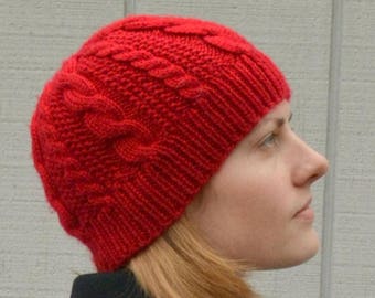Lineweaver Hat PDF Knitting Pattern by Vint Hill Knits