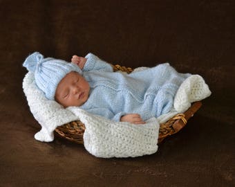 Baby Sleep Sack PDF Knitting Pattern by Vint Hill Knits