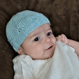 Itty Bitty Butterflies Hat PDF Knitting Pattern by Vint Hill Knits