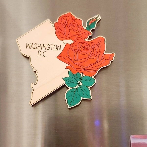 Washington DC magnet, District of Columbia magnet,  magnet,  Washington DC ornament, White House magnet, Washington DC souvenir, gift
