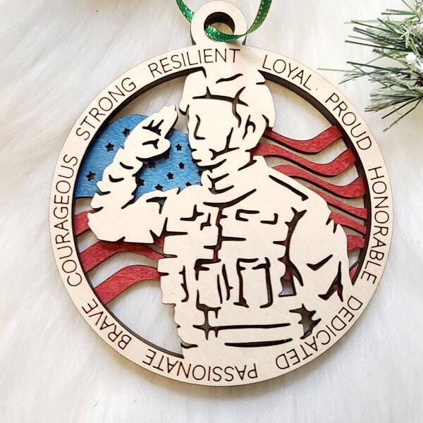 Military Ornament Etsy