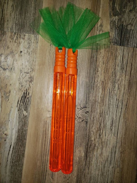 carrot bubble wands