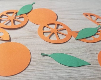 Orange confetti, you&#39;re a cutie confetti, cute confetti, you&#39;re a cutie birthday confetti,  orange table scatter, orange party