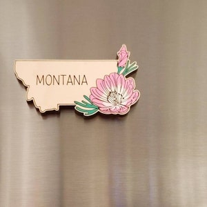 Montana magnet,  MT Ornament,   State magnet, Big Sky Country State magnet, Treasure State, Bitterroot, Montana ornament, Montana gift