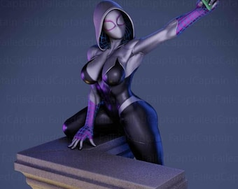 FC Spider G Fanart | 3D Printed Resin Collectible Figure | DIY Kit or Painted