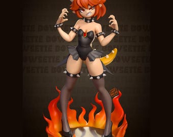 LD Dino Queen Fanart | 3D Printed Resin Collectible Figure | DIY Kit or Painted