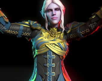 TOR Minth Fanart | 3D Printed Resin Collectible Figure | DIY Kit or Painted
