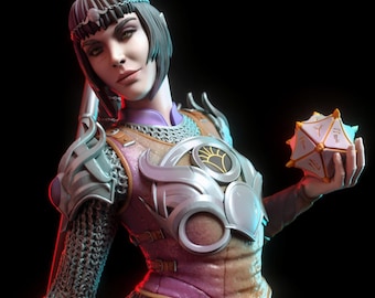 TOR Favorite Princess Fanart | 3D Printed Resin Collectible Figure | DIY Kit or Painted