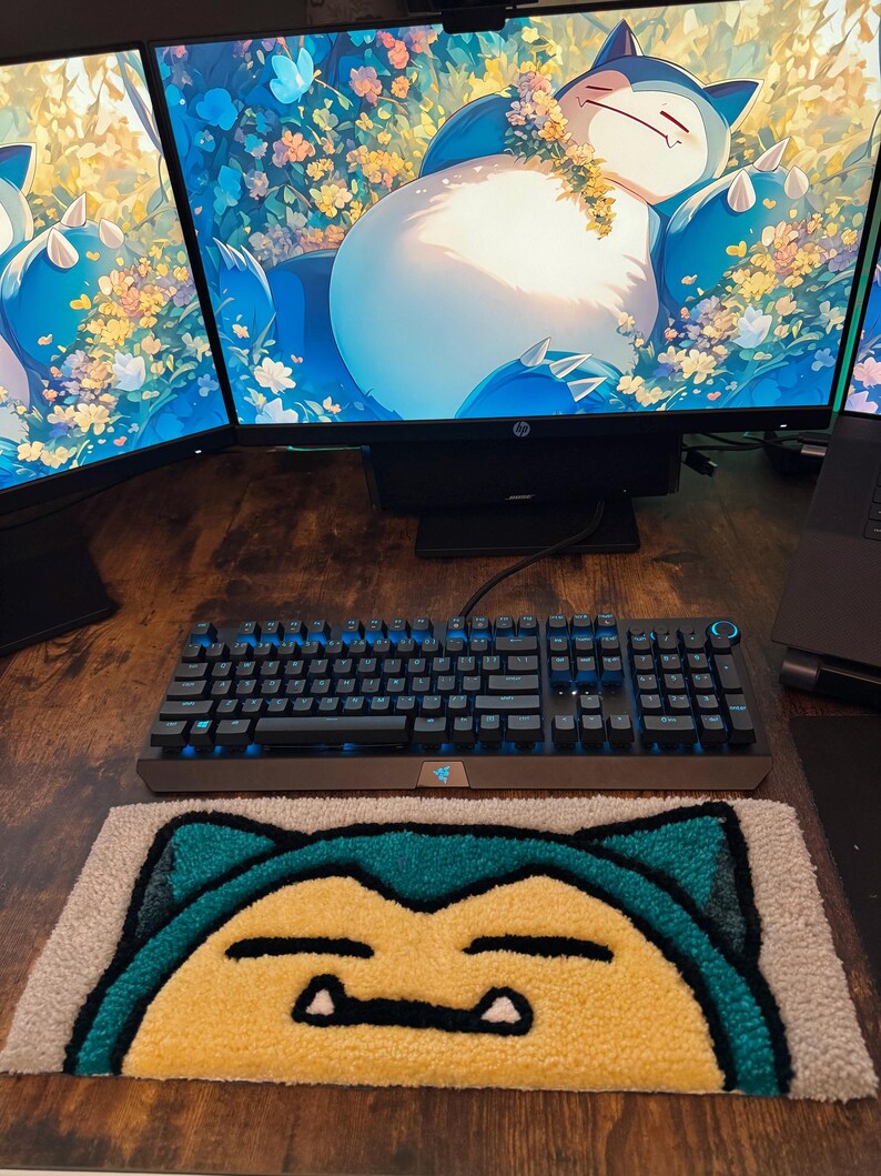 Dreamy Nap Beast Tufted Keyboard Rug – by Sweet Pile (18×7 In) - Etsy