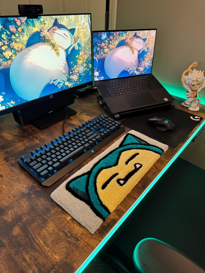 Dreamy Nap Beast Tufted Keyboard Rug – by Sweet Pile (18×7 In) - Etsy