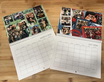 2026 Calendar Printable Template | Low-Cost, Easy Christmas Gift for Friends | Canva Download | Personalized Photo Calendar