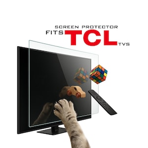TCL TV Screen Protector: Custom Fit, Anti-Scratch, Impact-Resistant, Splash-Resistant, Crystal Clear TV Guard