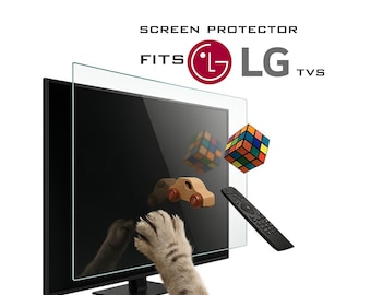 LG TV Screen Protector – Custom Fit Clear Acrylic Shield, Scratch & Impact Resistant Guard