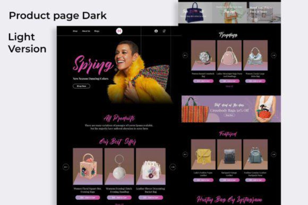 7 Figma Ecommerce Templates & UI UX Design Kit - Etsy